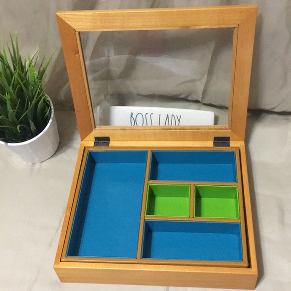 The Container Store Milano Viewable Jewelry Box - Picture 2 of 8